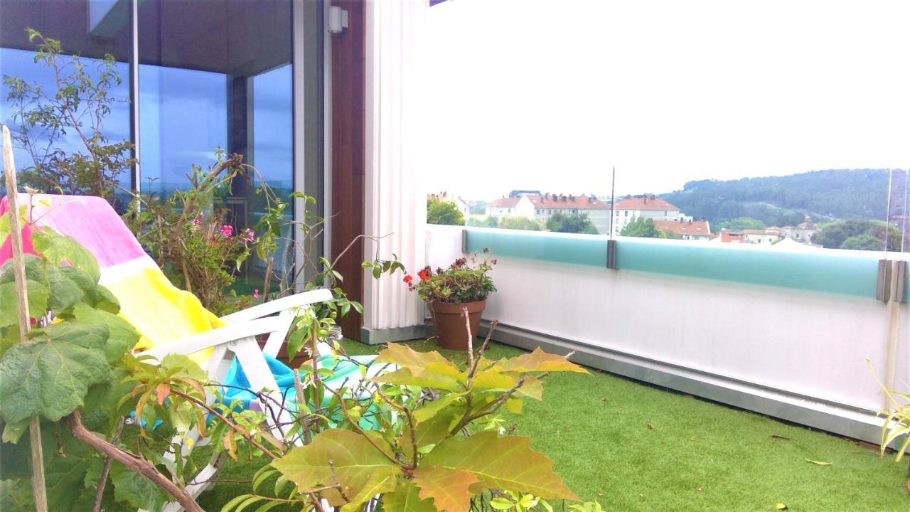Preciosa Habitacion Suite En Atico Con Terraza Santiago de Compostela Kültér fotó